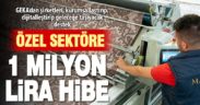 GEKA, özel sektöre 60 bin lira hibe ile danışmanlık desteği verecek