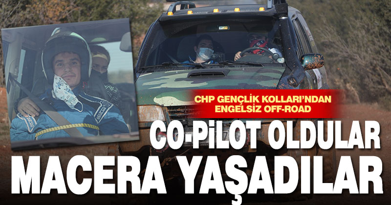 CHP Gençlik Kolları, engelliler için off-road yarışı düzenledi