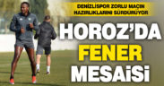Denizlispor, Fenerbahçe maçı hazırlıklarını sürdürüyor