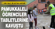 Pamukkale’de 2000 tablet yerlerine ulaştı