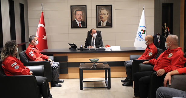 AKUT’tan Başkan Örki’ye ziyaret