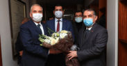 Başkan Zolan’dan gazetecilere ziyaret