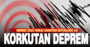 Denizli’de 4.0 büyüklüğündeki deprem korkuttu