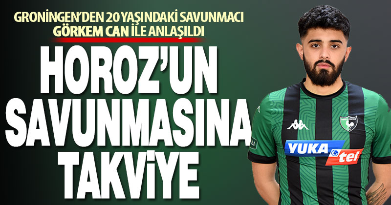 Yukatel Denizlispor, Görkem Can’ı kadrosuna kattı