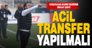 Denizlispor teknik direktörü Koşukavak acil transfer istedi