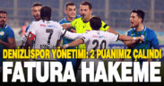 Denizlispor’dan hakemlere tepki: 2 puanımız çalındı