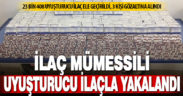 Jandarma 23 bin 408 adet uyuşturucu ilaç ele geçirdi