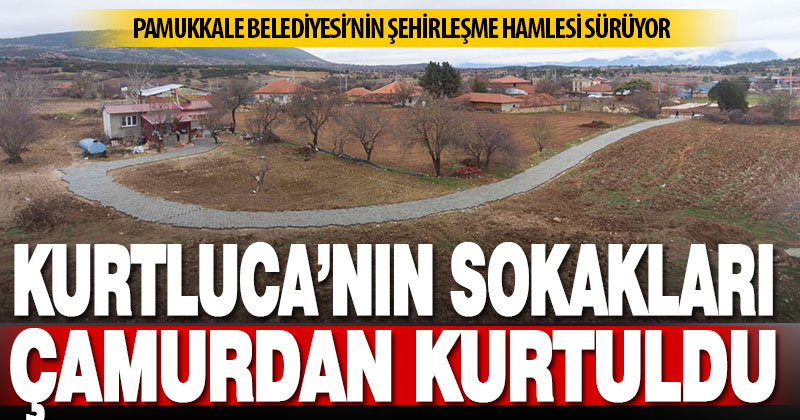 Kurtluca Mahallesi’ne 12 bin metrekare kilitli parke taşı