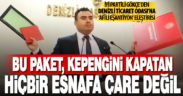 İyi Parti Merkezefendi İlçe Başkanı Ertuğrul Gökçe’den DTO’ya ‘afili eşantiyon’ eleştirisi