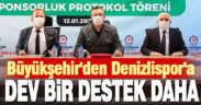 Büyükşehir’den Denizlispor’a dev bir destek daha