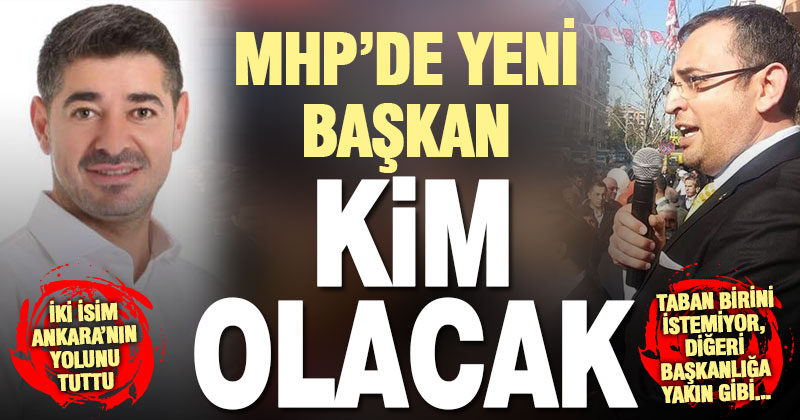 Birtürk’ün istifasından sonra MHP İl başkanlığı için iki isim konuşuluyor