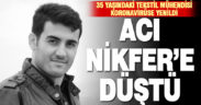 Nikferli tekstil mühendisi Yunus Emre Akyol, kovid-19 nedeniyle yaşamını yitirdi