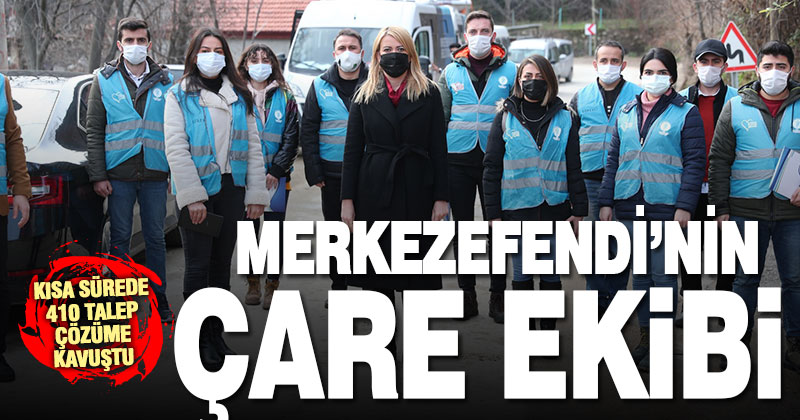 Merkezefendi’de ihtiyaç sahibi 410 yurttaşın yaşam şartları iyileştirildi