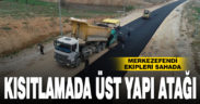Merkezefendi’de üst yapı çalışmaları sürüyor