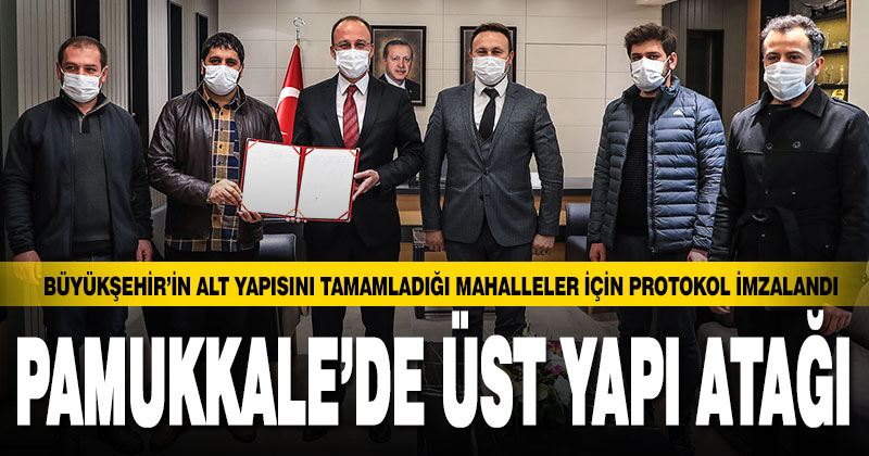 Pamukkale Belediyesi üst yapı atağına başlıyor