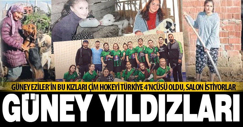 Güney’in başarılı sporcuları; şalvarlı şampiyonlar spor salonu istiyor