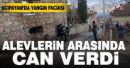 Acıpayam’da çıkan yangında yaşlı kadın hayatını kaybetti