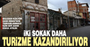 Buldan’da iki sokak daha turizme kazandırılıyor