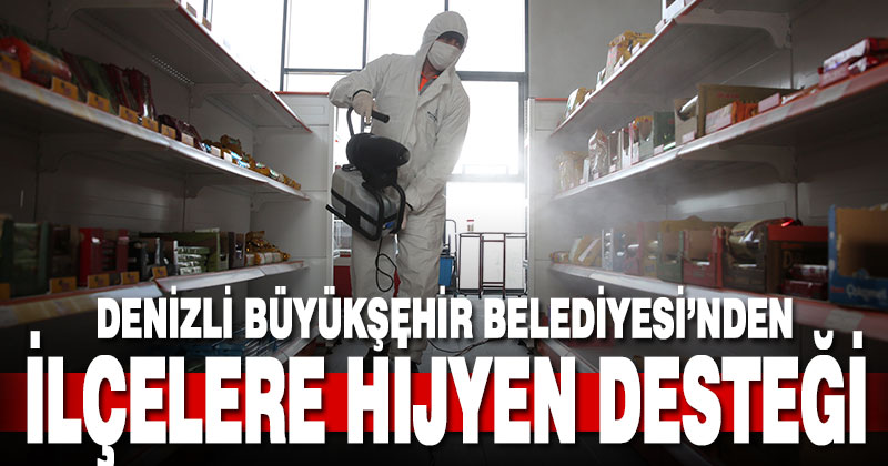 Büyükşehir’den ilçelerde de dezenfeksiyon atağı