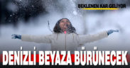 Denizli’nin 6 ilçesine kar geliyor