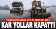 Pamukkale Belediyesi karla mücadele ediyor