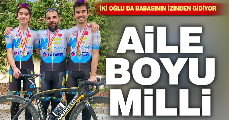 Aile boyu milli bisikletçiler