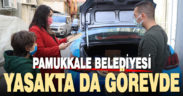 Pamukkale Belediyesi yasakta da görevde