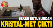 Şeker kutusunda uyuşturucu ele geçirildi