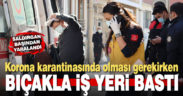 Sokak ortasında sopalı kavgada kan aktı