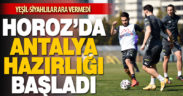 Denizlispor, Antalyaspor maçı hazırlıklarına başladı