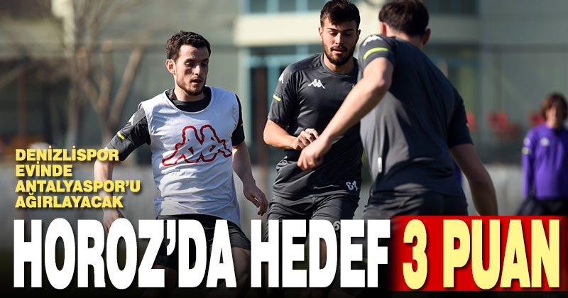 Denizlispor yarın Antalyaspor’u ağırlayacak