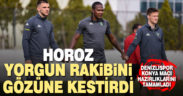 Denizlispor, Konyaspor maçının hazırlıklarını tamamladı