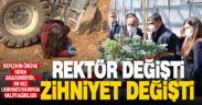 Eski rektörün kepçeyle girdiği yerli tohum merkezini Vali Atik ziyaret etti