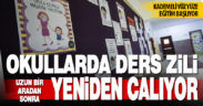 Okullarda yarıyıl tatilinin ardından kademeli yüz yüze eğitim yarın başlıyor