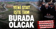 Bakan Kasapoğlu, stat alanını inceledi