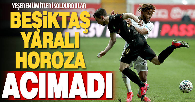 Beşiktaş ilk yarıda bulduğu gollerle Denizlispor’u puansız bıraktı