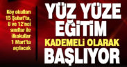 Uzaktan eğitim, kademeli olarak 15 Şubat’ta başlayacak