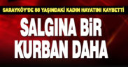 Sarayköy’de 88 yaşındaki kadın koronavirüs nedeniyle hayatını kaybetti