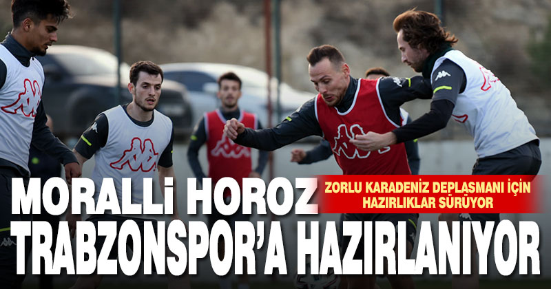 Denizlispor’da Trabzonspor maçı hazırlıkları sürüyor