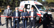 Çal beklediği ambulansa kavuştu