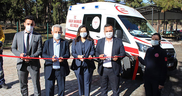 Çal beklediği ambulansa kavuştu