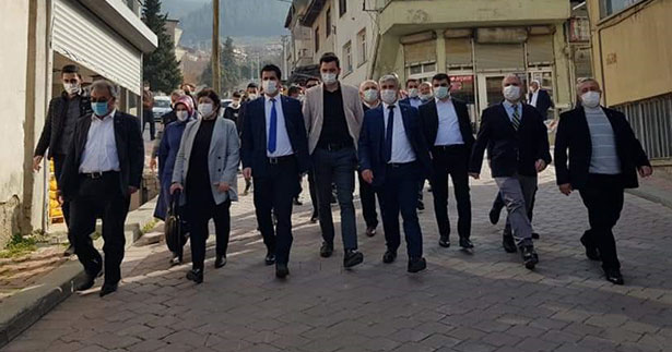 Yücel Güngör’den 3 ilçeye ziyaret