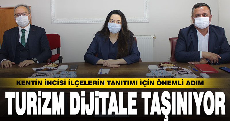 Kentin ilçelerinin tanıtımı için dijital adım