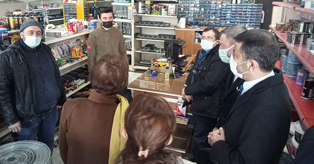 CHP heyeti Sarayköy’e çıkarma yaptı