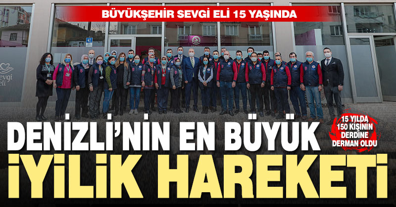 Büyükşehir Sevgi Eli 15 yaşında