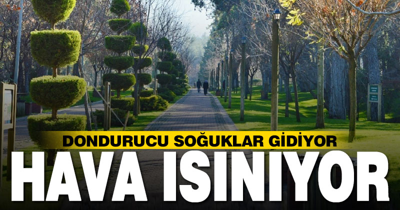 Denizli’de dondurucu soğuklar gidiyor, hava ısınıyor