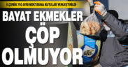 Pamukkale’de bayat ekmekler çöp olmuyor