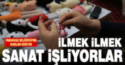 Pamukkale Belediyesi’nin kurslarında ilmek ilmek sanat işliyorlar