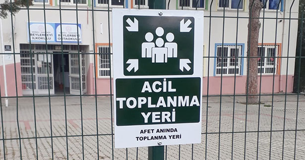 Sarayköy’de afet toplanma alanları belirlendi