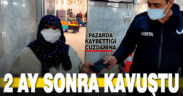 Pazarda kaybettiği cüzdanına 2 ay sonra kavuştu